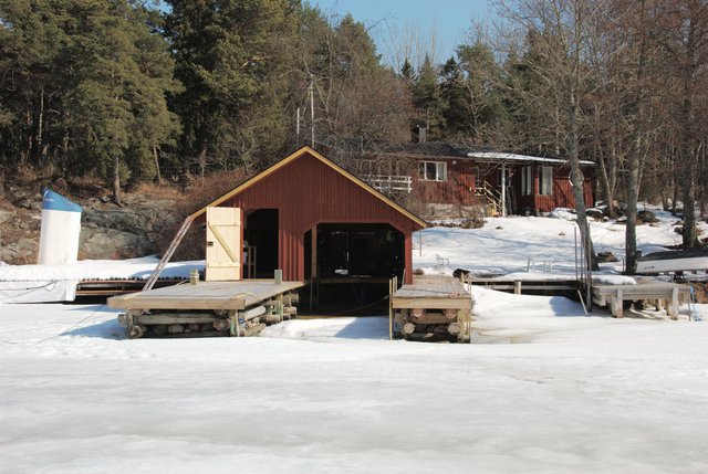 One of the boat houses