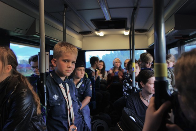 On the buss to Vässarö